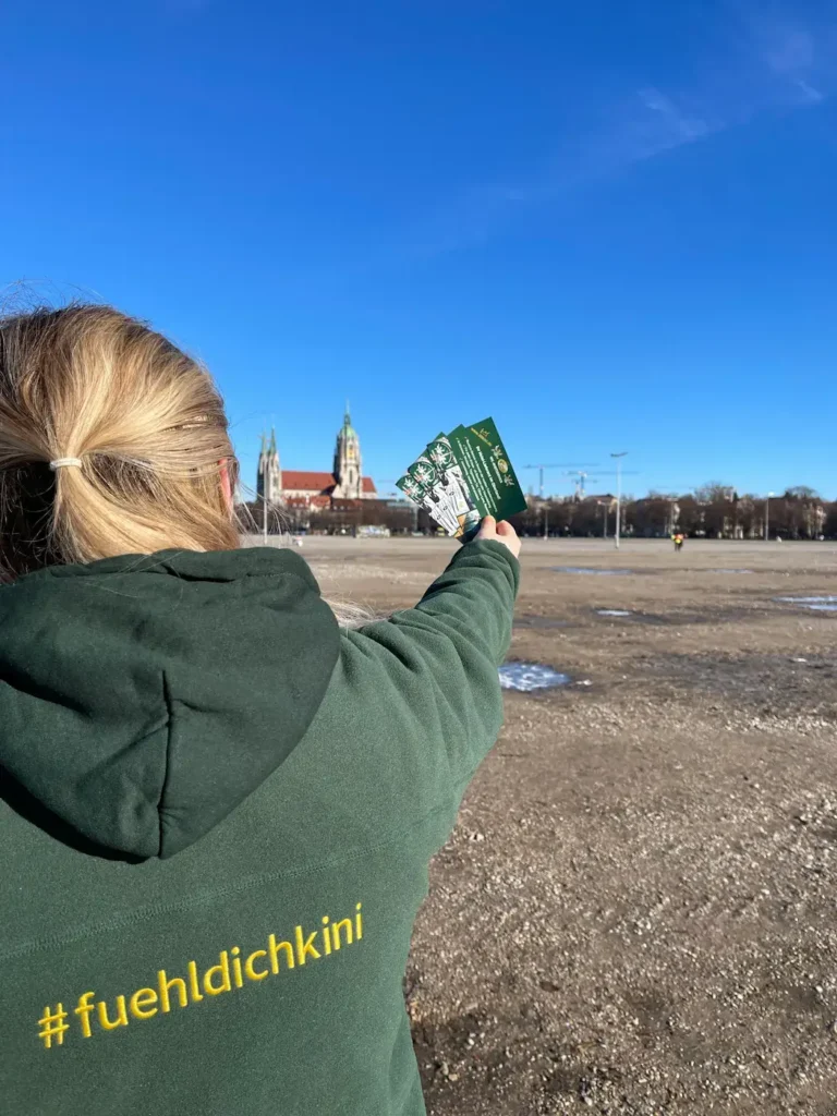 Kinis auf reisen